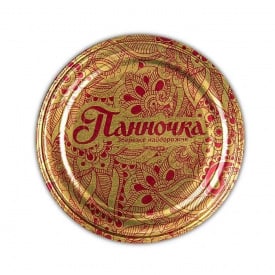 Кришка для консервації Панночка СКО 200 шт Золото (9000)