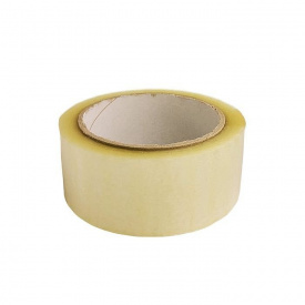 Клейка стрічка 45 мм х 80 м 24 шт Прозорий (0702)