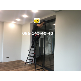 Алюмінієві двері міжкімнатні без порога за ціною від заводу в Києві