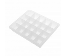 Силиконовая форма CUMENSS AI-820 Cube 20 White для льда