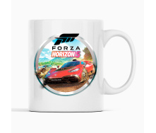 Кружка для игроманов Кавун Forza Horizon 5 320 мл Белый (К001781)