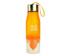 Спортивная бутылка-соковыжималка H2O Water bottle Orange Оранжевый