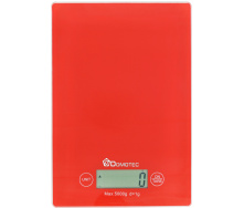 Электронные кухонные весы Domotec MS-912 5 кг Red (3_00640)