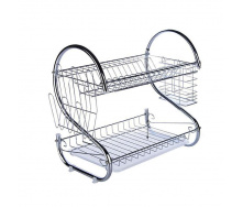 Стойка для сушки посуды Kitchen Storage rack нержавеющая сталь (1756374704)