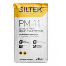 Штукатурка машинная Старт Siltek PM 11 (Силтек РМ 11), цементная, 25кг