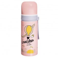 Термос стальной Zelart 350ml A round dream 2363 Розовый