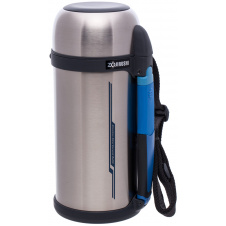 Термос Zojirushi SF-CС15XA 1.5 л складная ручка+ремешок Стальной (1678-00-18)
