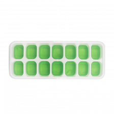 Силиконовая форма для льда cumenss AI-814 Cube 14 Green для коктейлей