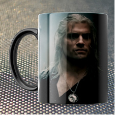 Чашка Fan Girl Ведьмак сериал - The Witcher (15808) 330 мл Черный