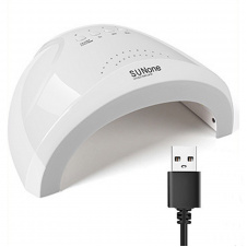 Лампа SUNone 48W с USB LED/UV Nail Lamp для гель лака Белая (LEDUV365)