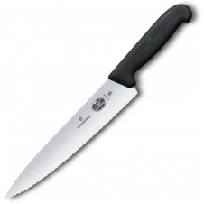 Фото - Кухонный разделочный нож Victorinox Fibrox 19 см Черный (5.2033.19) Кухонный разделочный нож Victorinox Fibrox 19 см Черный (5.2033.19)