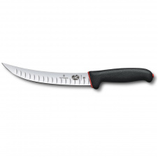 Кухонный нож мясника Victorinox Fibrox Butcher Dual Grip 20 см Черно-красный (5.7223.20D)