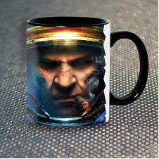 Чашка Fan Girl Джим Рейнор Стар Крафт Starcraft 2 New (14390) 330 мл Черный