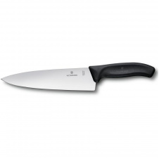 Кухонный шеф-нож Victorinox Swiss Classic Carving 20 см Черный (6.8063.20G)