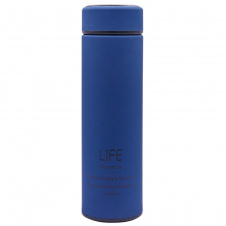 Термос стальной Zelart 450ml LIFE D-013 Темно-синий
