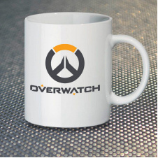 Чашка Fan Girl Логотип Овервотч Overwatch New (14450) 330 мл Разноцветный