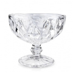 Комплект беcцветных стеклянных креманок Flora "Elise" 300 мл. 30689 6 шт (SKL0508) Харків