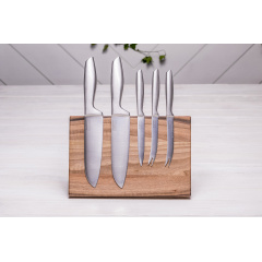Магнитная подставка для кухонных приборов ножей ecoWalnut 300x120x190 мм Червоноград