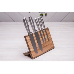 Магнитная подставка для кухонных приборов ножей ecoWalnut 300x120x190 мм Червоноград