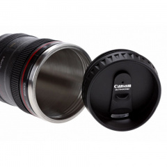 Термокружка Caniam EF 24-105 mm в виде объектива 400ml Black (3_01283) Тернопіль
