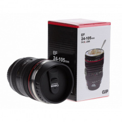 Термокружка Caniam EF 24-105 mm в виде объектива 400ml Black (3_01283) Тернопіль