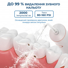 Портативный ирригатор Luxury Travel White Seago (207436033) Доманівка