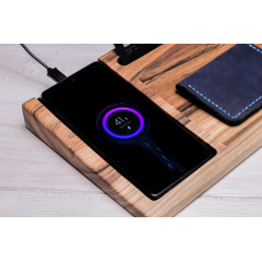 Подставка из дерева для гаджета QI ecoWalnut 270х180х33 мм Харків