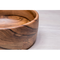 Деревянная салатница ecoWalnut 250x90 мм Дрогобич