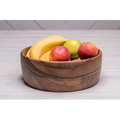 Деревянная салатница ecoWalnut 250x90 мм Дрогобич