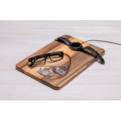 Деревянный органайзер для смартфона ecoWalnut 290х200x15 мм Київ