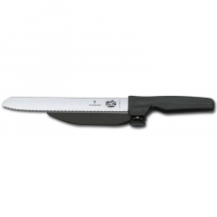 Кухонный нож Victorinox DUX 21 см Черный (5.1733.21) Хмельницький