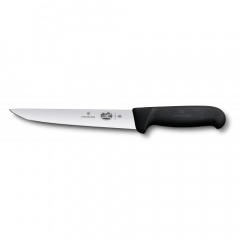 Кухонный нож Victorinox Fibrox Sticking лезвие 18 см Черный (5.5503.18) Новояворівськ