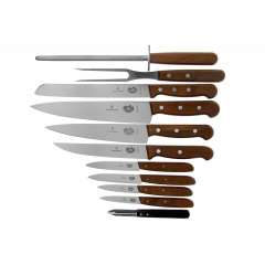 Кухонный набор Victorinox Rosewood Cutlery Block 12 предметов с деревянными ручками (5.1150.11) Хмельницький