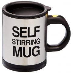 Чашка с вентилятором для размешивания сахара RIAS Self Stirring Mug Black (3sm_553345161) Нова Прага