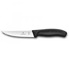 Кухонный нож Victorinox SwissClassic Carving разделочный 12 см Черный (6.8103.12B) Київ