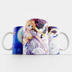 Чашка Fan Girl Сейлор Мун - Sailor Moon (14909) 330 мл Белый Суми