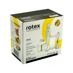 Погружной блендер Rotex RTB440-W 450 Вт Белый Хмільник