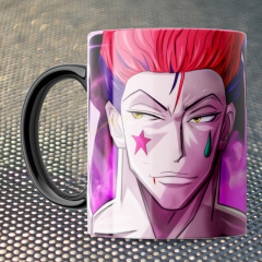 Чашка Fan Girl Хисока Хантер х Хантер - Hunter x Hunter (15849) 330 мл Черный Виноградов