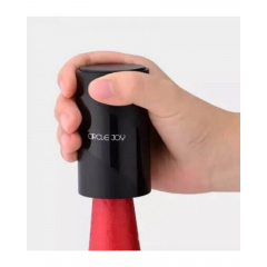 Магнитная открывалка для бутылок Circle Joy 83х48 мм Черный (CJ-KP05) Косів