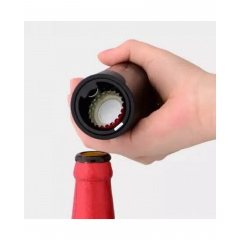 Магнитная открывалка для бутылок Circle Joy 83х48 мм Черный (CJ-KP05) Косів