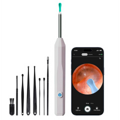 Прибор для удаления ушной серы с камерой Brillix 1296P Белый (PO-White) Ровно
