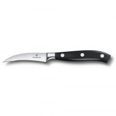 Кухонный кованный нож для вырезания Victorinox Grand Maitre Shaping Черный (7.7303.08G) Энергодар