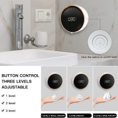 Сенсорный диспенсер настенный дозатор для мыла Zhiya Soap Dispenser MYX-W1 White Бердичів