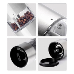Электрический измельчитель для специй Circle Joy Electric Grinder 161х52.6 мм Серебристый (CJ-EG01) Костополь