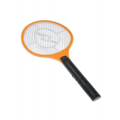 Электрическая мухобойка Mosquito Rechargeable hitting Swatter Черно-оранжевый Енергодар