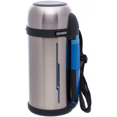 Термос Zojirushi SF-CС15XA 1.5 л складная ручка+ремешок Стальной (1678-00-18) Васильевка