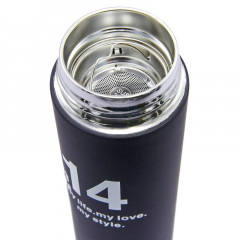 Термос стальной Zelart 450ml 13,14 My life, my love, 52 Love D-014-BK Черный Токмак