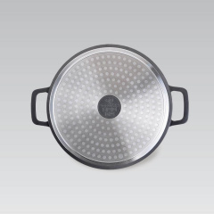 Кастрюля с крышкой Maestro Cast MR-4528 6,3 л Черный Київ