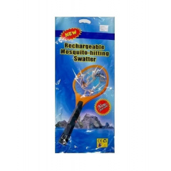 Электрическая мухобойка Mosquito Rechargeable hitting Swatter Черно-зеленый Энергодар