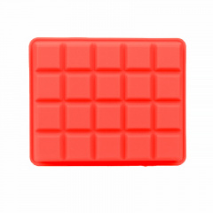 Силиконовая форма CUMENSS AI-820 Cube 20 Red для льда Ворожба